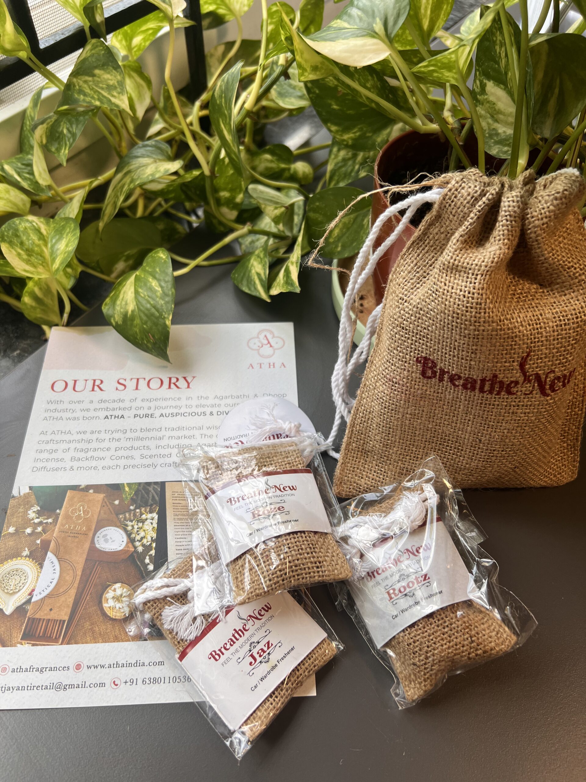 Breathe new Car/Wardrobe Freshener