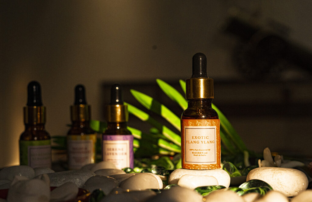 Exotic Ylang Ylang Pure Essential Oil Bottle by Atha