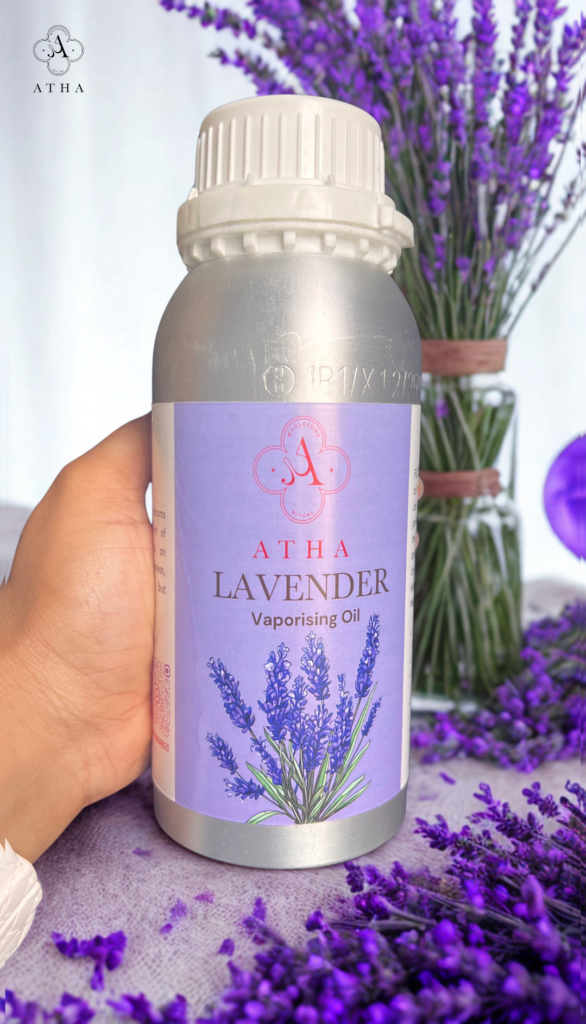 Lavender vaporising oil in 500ml aluminum can for large spaces