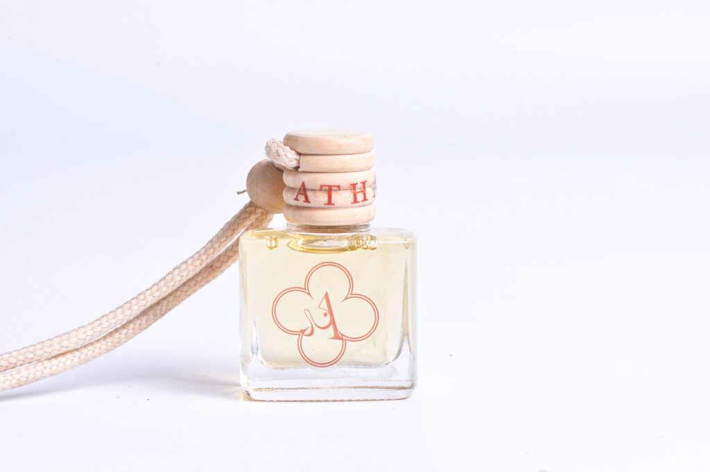 Velvet Noir Black Rose Car Freshener by Atha – luxury floral scent