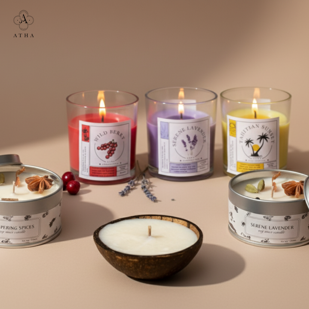 Pure Soy Wax Candle Collection
