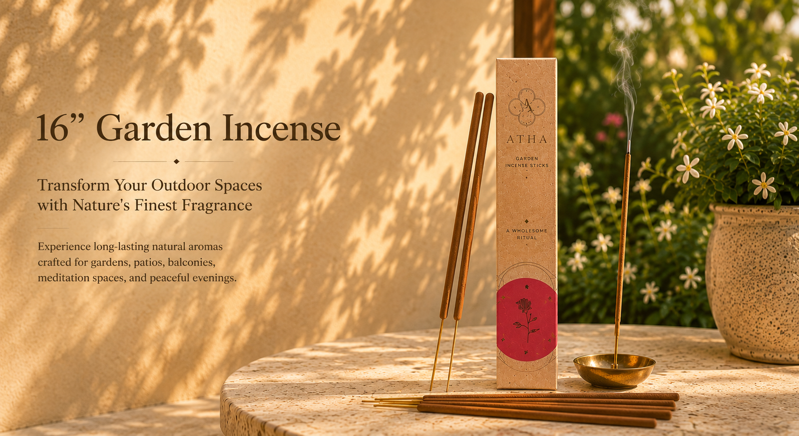 16” Garden Incense